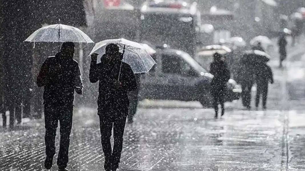 Meteoroloji sarı kodlu uyarı verdi. Sağanak yağış kuvvetli geliyor 1